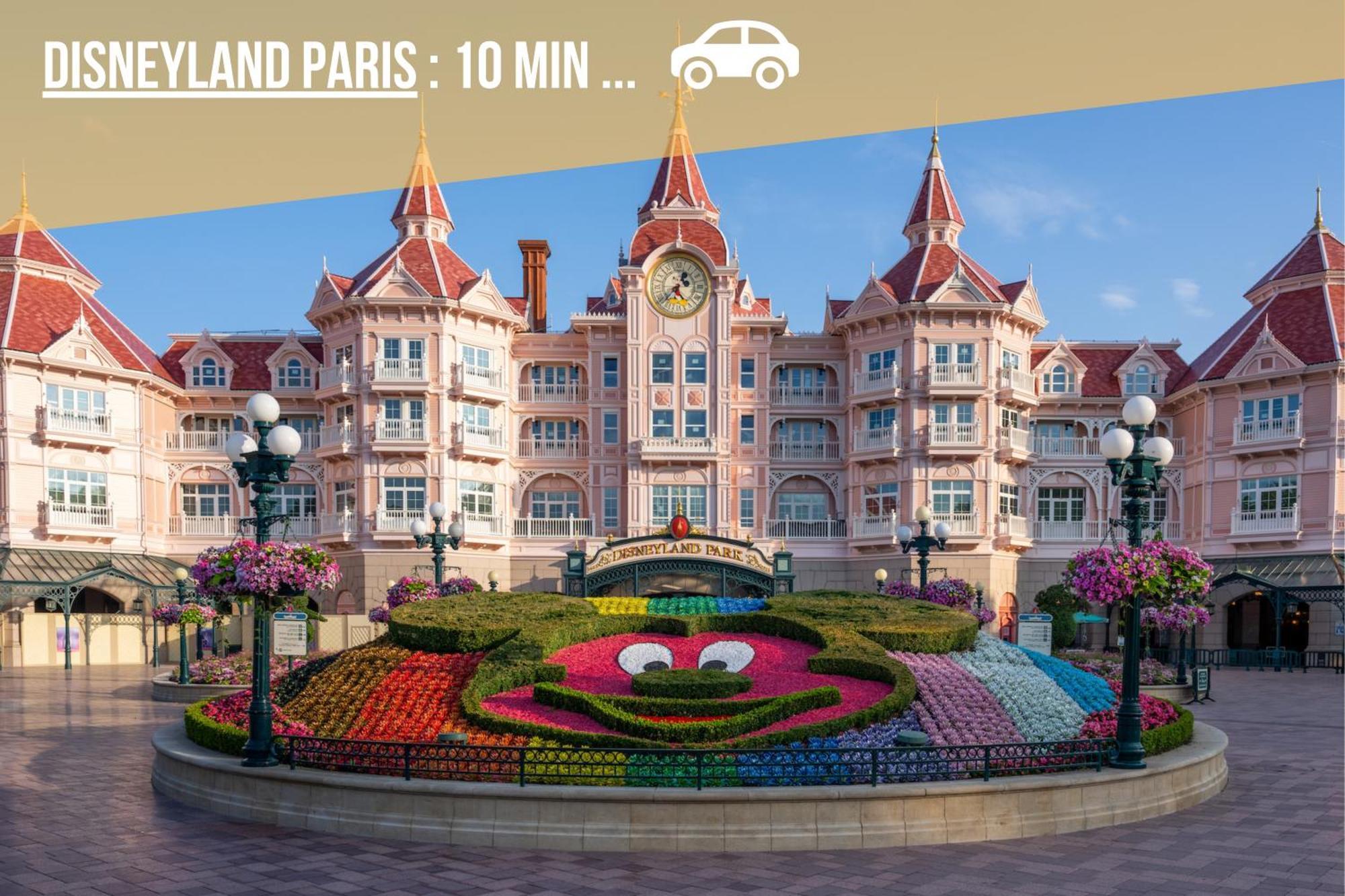 L'Ambre - T2 Lumineux - Parking, Rer A, Disneyland 蒙泰夫兰 外观 照片